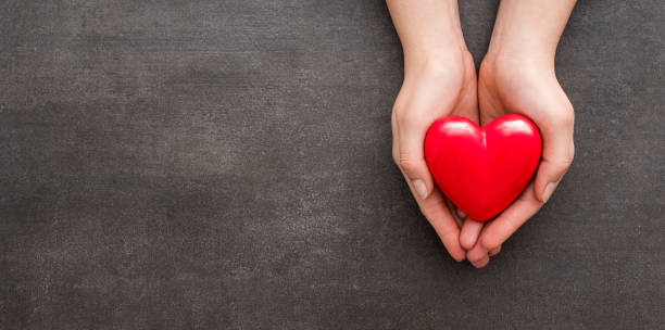  image de la coeur sur la main